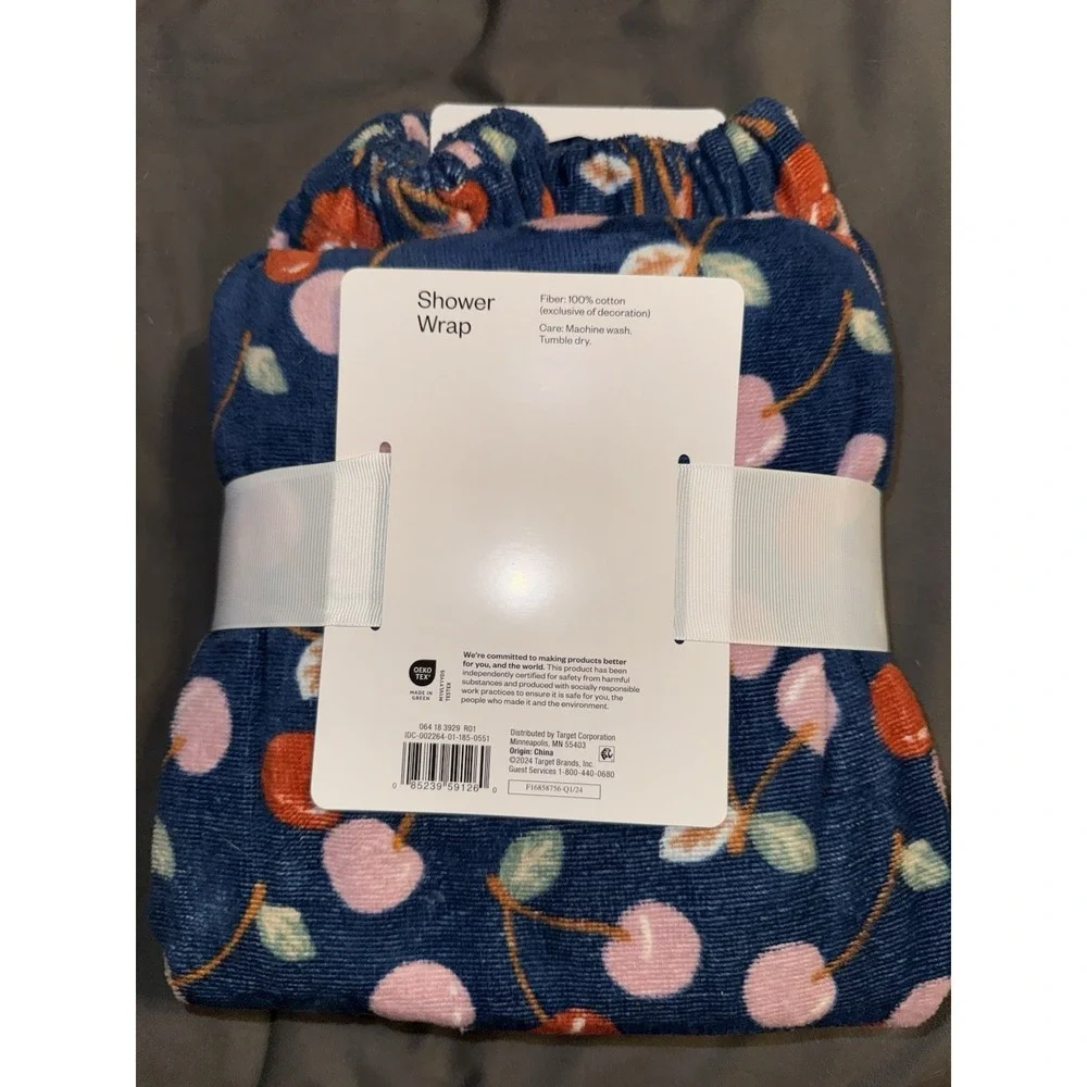 Room Essentials Shower‎ Wrap Bath Wrap Terry Cloth Cotton Soft